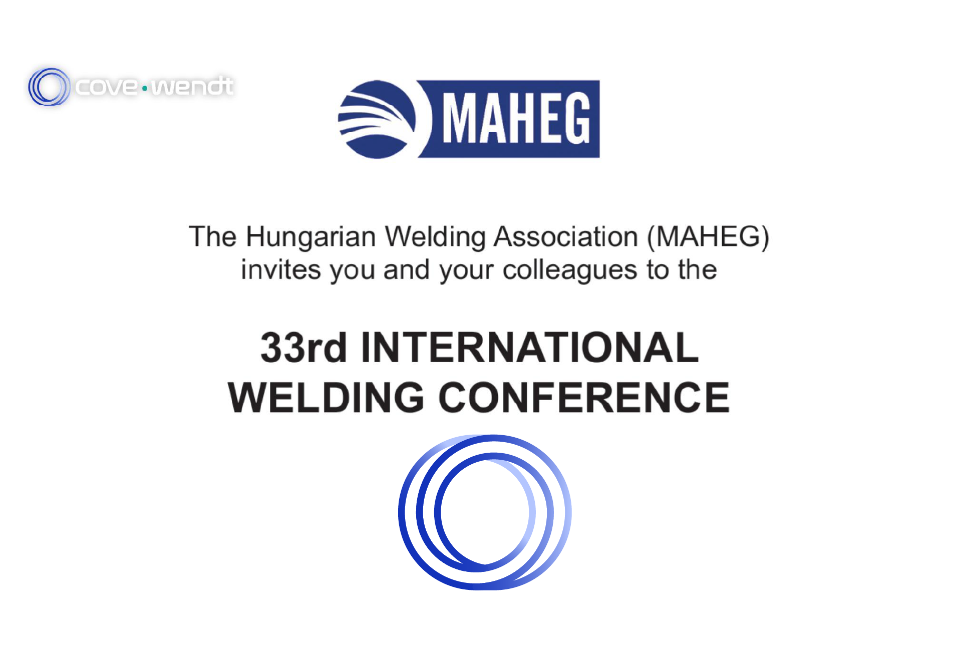 33rd International Welding Conference